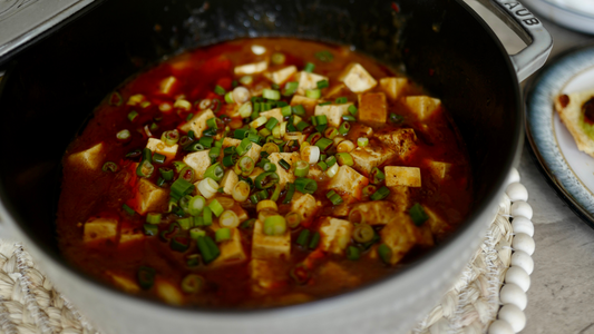 Authentic Nutrient-Rich 20-Minute Vegan Mapo Tofu Recipe with Lan's Szechuan Chili Oil and Sauce